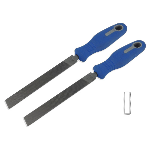 NUT SLOT FILES SMOOTH AND BASTARD SET